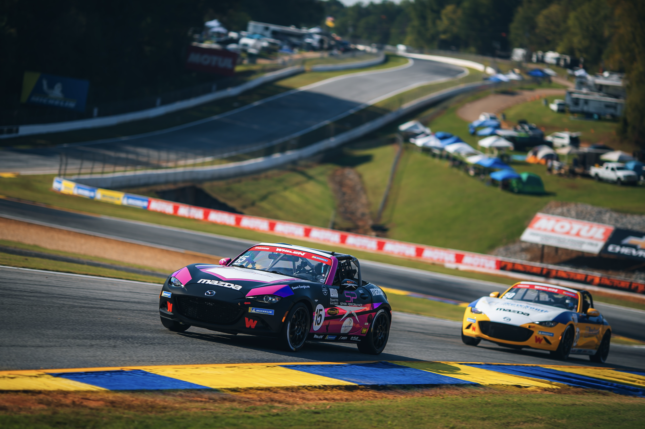 Sally Mott Racing Mazda MX-5 Cup Driver First to the Finish Amazon